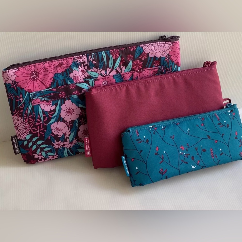 Insulated Multi Purpose Pouches by California Innovations Set of 3 (QVC Item)NWT
